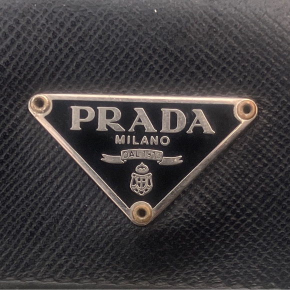 Prada Milano Black Leather Wallet - Picture 11 of 12